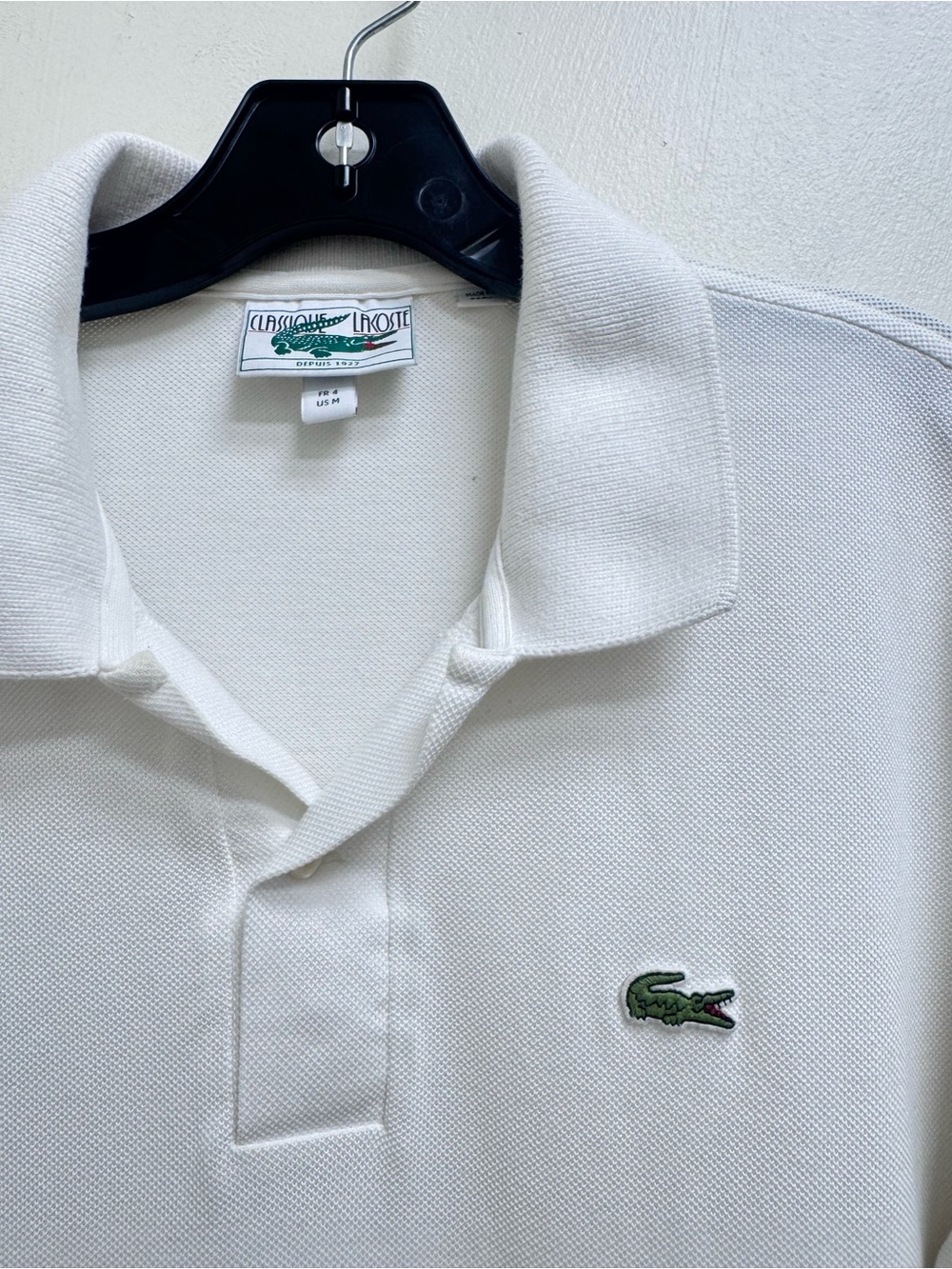 Classique Lacoste Polo 100% Cotton Embroidered Logo